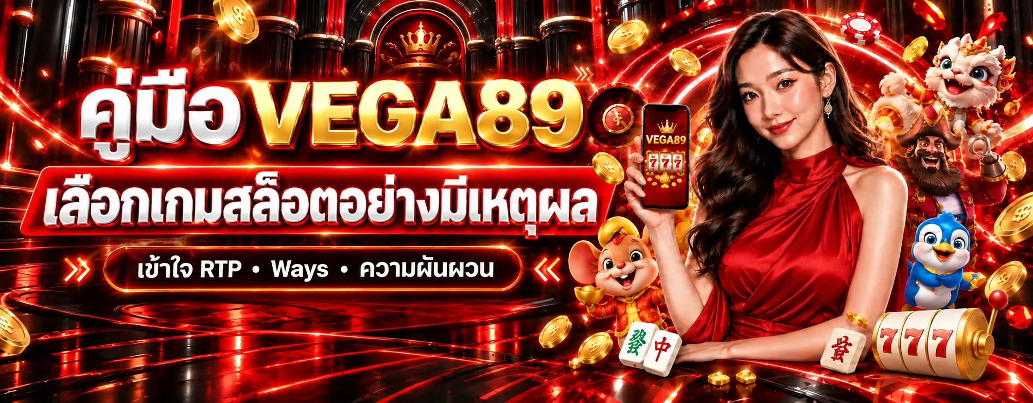 VEGA89 คู่มือเลือกเกมสล็อต ดู RTP และความผันผวน